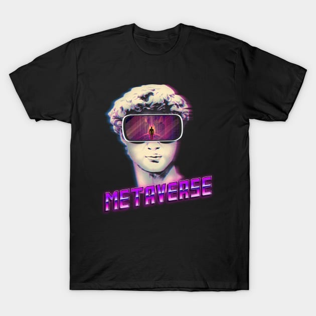 Metaverse David T-Shirt by wookiemike